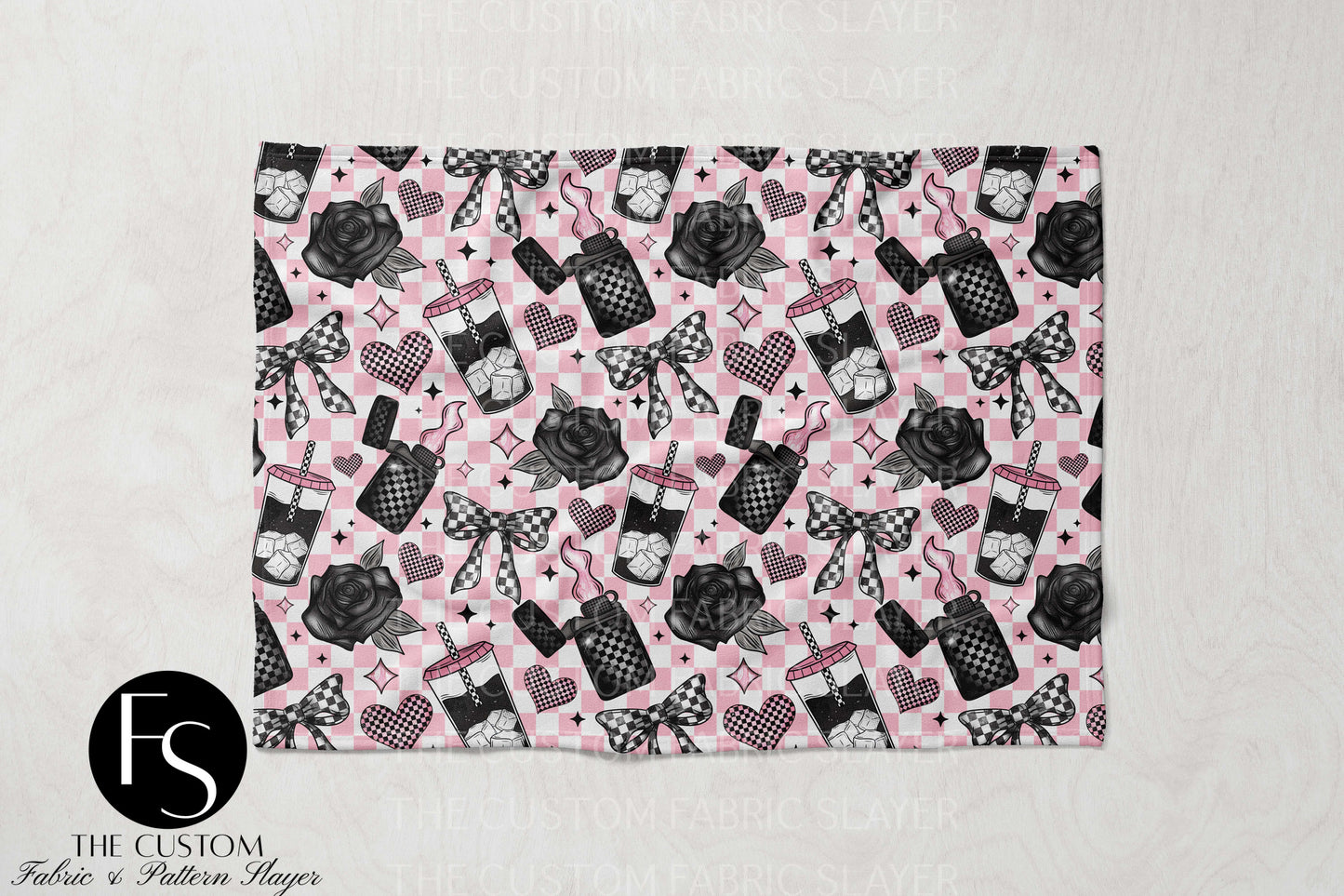 Fire and Ice - CERRASSHOP - Double Sided Print Blanket