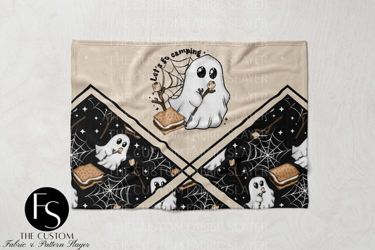 The Custom Fabric Slayer Blankets - Spooky Camping - CERRASSHOP