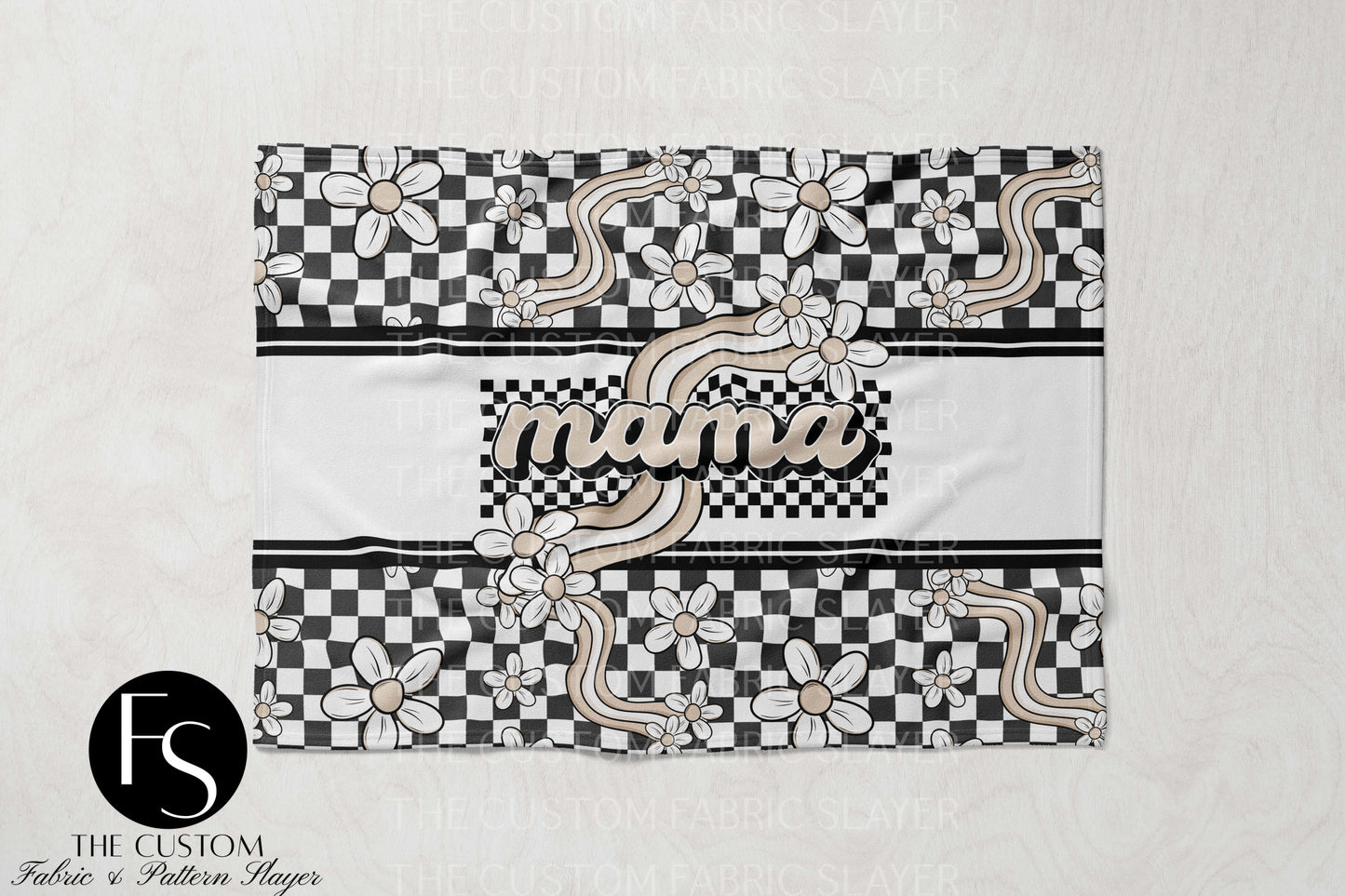 Mama - CERRASSHOP - Double Sided Print Blanket