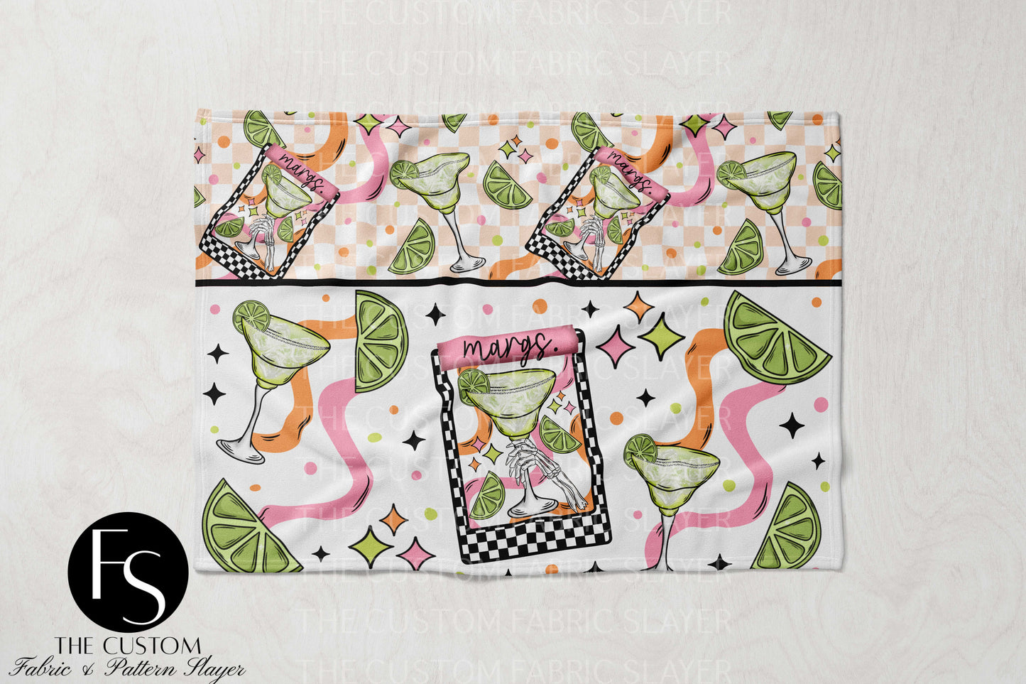 The Custom Fabric Slayer Blankets - Margs - CERRASSHOP