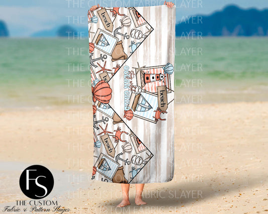 Ocean Child - CERRASSHOP - FINISHED BEACH TOWEL