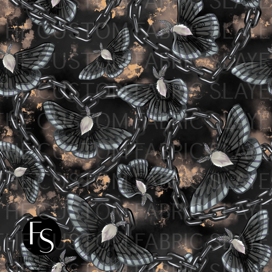 Gothic Moths - PAWSITIVEPAINTS
