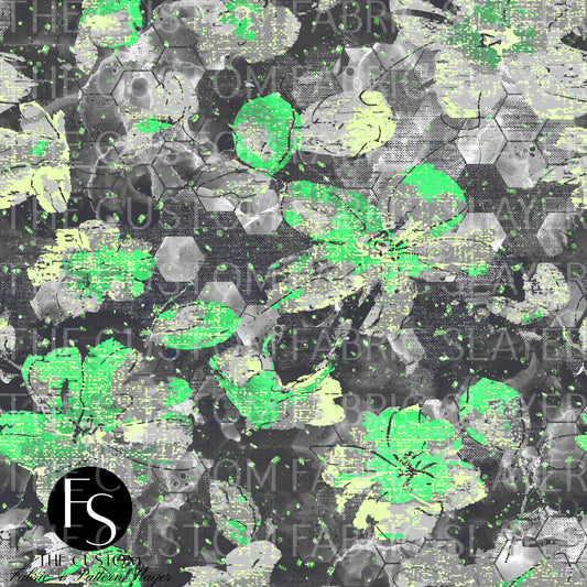 Green and Grey Floral - 2024