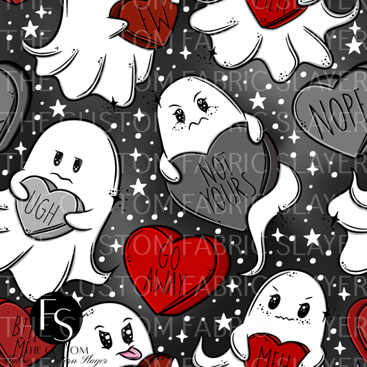 Anti Conversation Heart Ghosts  - CITRINECAULDRON