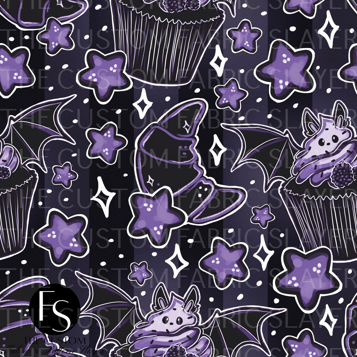 Bat Cupcakes C - HEXREJECT