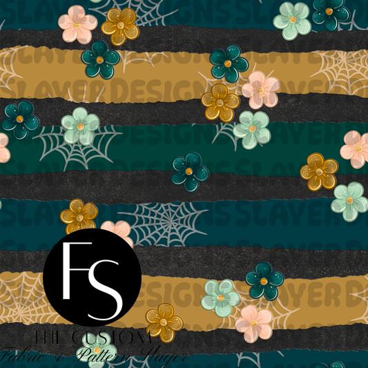 Spooky Gardening Skeletons Coordinate A - LYSSDOODLES