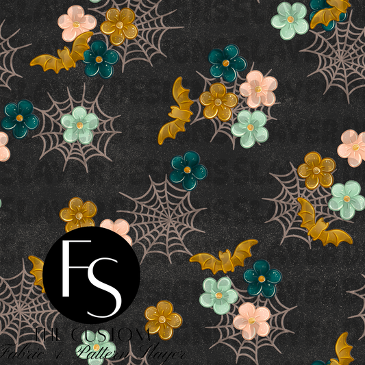 Spooky Gardening Skeletons Coordinate C - LYSSDOODLES