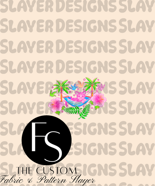 Summer Tigers C - LYSSDOODLES Panel