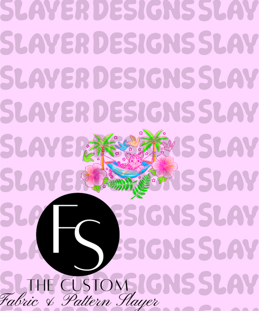 Summer Tigers B - LYSSDOODLES Panel