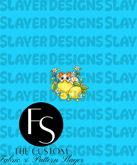 Lemons B - LYSSDOODLES Panel