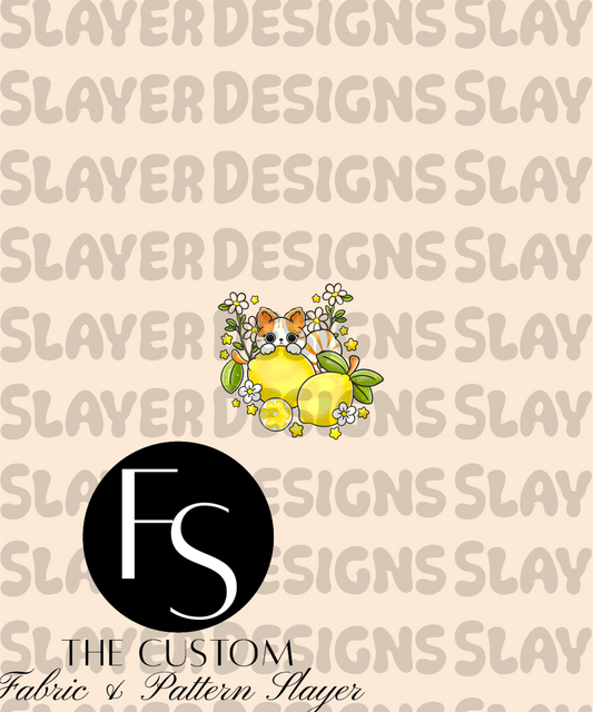 Lemons C - LYSSDOODLES Panel