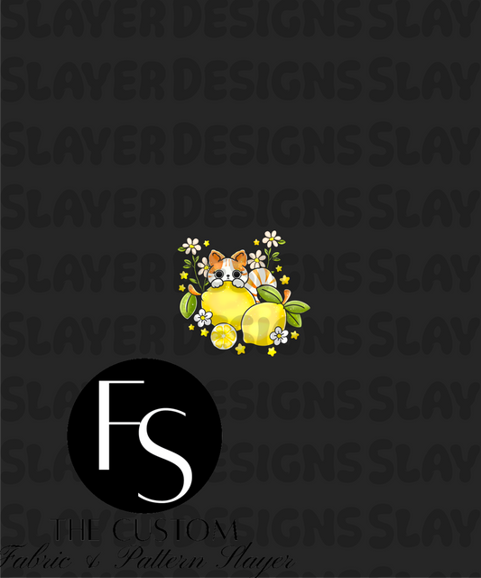 Lemons F - LYSSDOODLES Panel