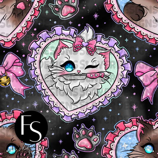 Murder Kitties B - CITRINECAULDRON - Double Sided Print Custom Blanket
