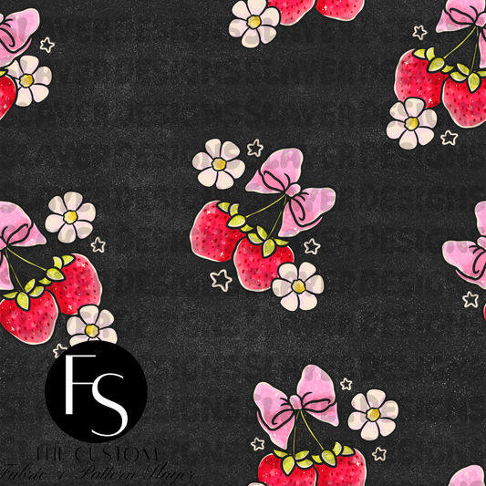 Strawberry Dinosaurs Coordinate B - LYSSDOODLES