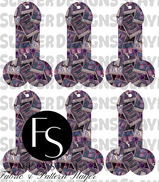 COCKMARK01 - Cut and Sew Bookmarks FABRICSLAYER - Preorder