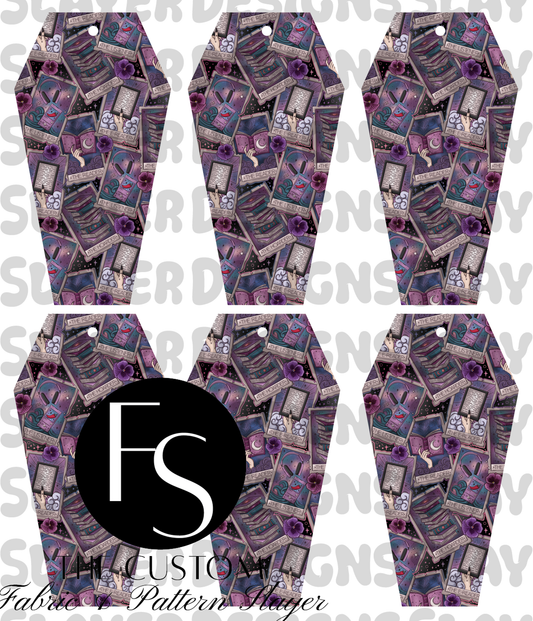 COFFINMARK01 - Cut and Sew Bookmarks FABRICSLAYER - Preorder