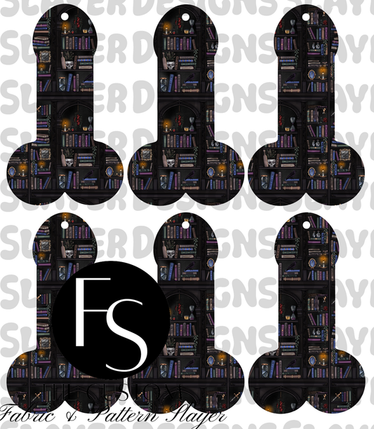 COCKMARK07 - Cut and Sew Bookmarks FABRICSLAYER - Preorder