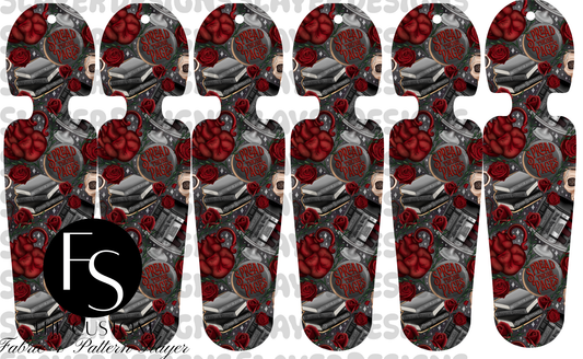 VIBRATEMARK05 - Cut and Sew Bookmarks FABRICSLAYER - Preorder