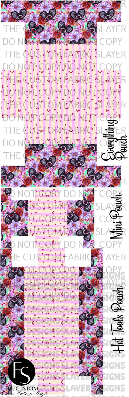 BOXYSET008 - Cut and Sew Boxy Pouch FABRICSLAYER - Preorder