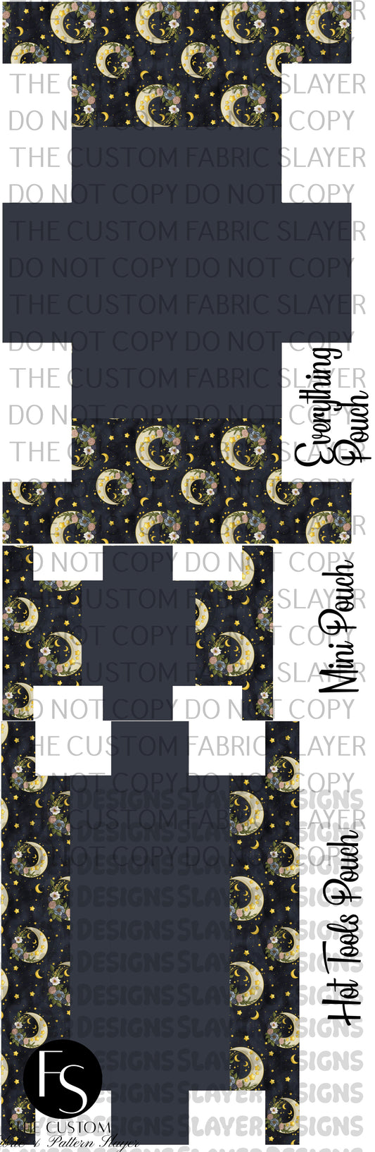 BOXYSET018 - Cut and Sew Boxy Pouch FABRICSLAYER - Preorder