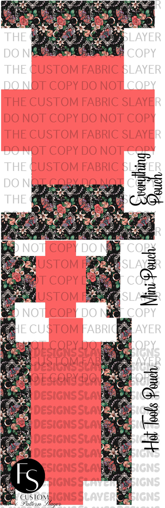 BOXYSET019 - Cut and Sew Boxy Pouch FABRICSLAYER - Preorder