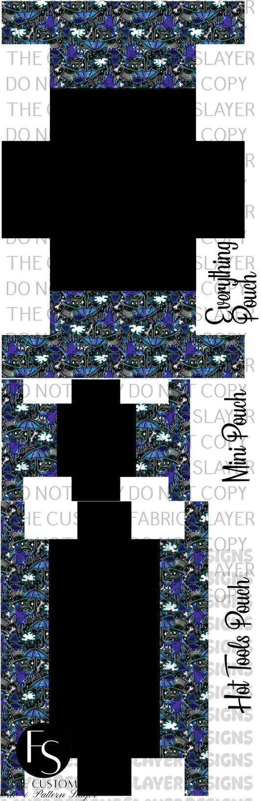 BOXYSET021 - Cut and Sew Boxy Pouch FABRICSLAYER - Preorder