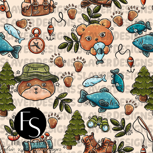 Fishing Friends C- LYSSDOODLES