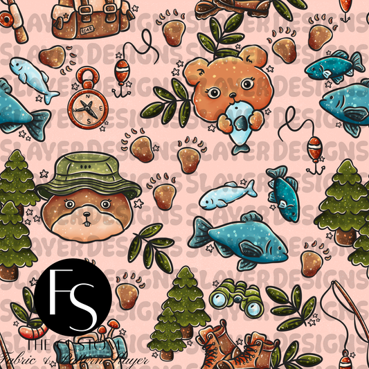 Fishing Friends A - LYSSDOODLES