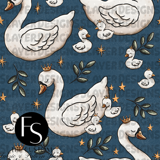 Swans E - LYSSDOODLES