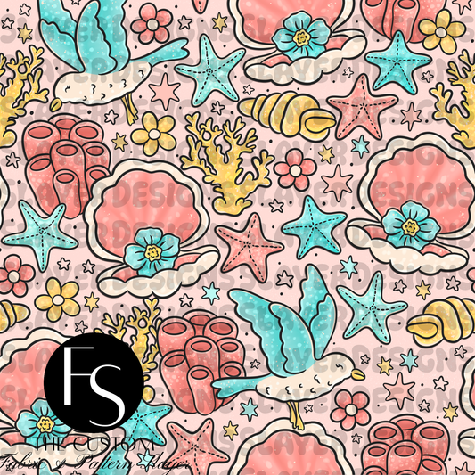 Beachy Vibes A - LYSSDOODLES