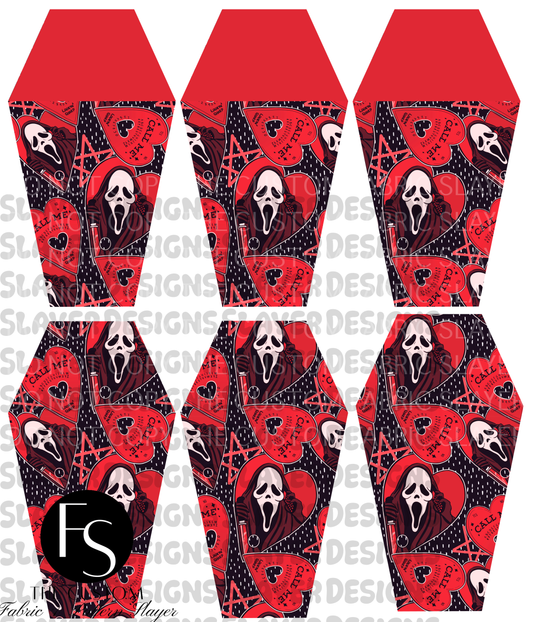 COFFINPOUCH01 - Cut and Sew Square Pouch FABRICSLAYER - Preorder