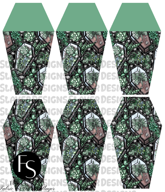 COFFINPOUCH03 - Cut and Sew Square Pouch FABRICSLAYER - Preorder