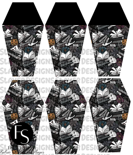 COFFINPOUCH04 - Cut and Sew Square Pouch FABRICSLAYER - Preorder