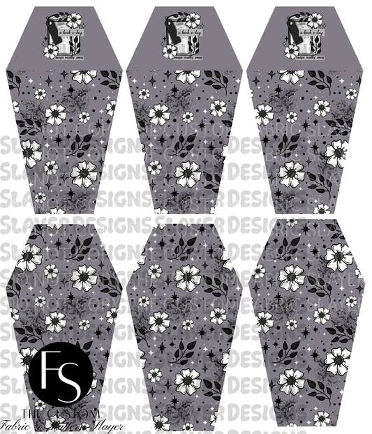 COFFINPOUCH05 - Cut and Sew Square Pouch FABRICSLAYER - Preorder