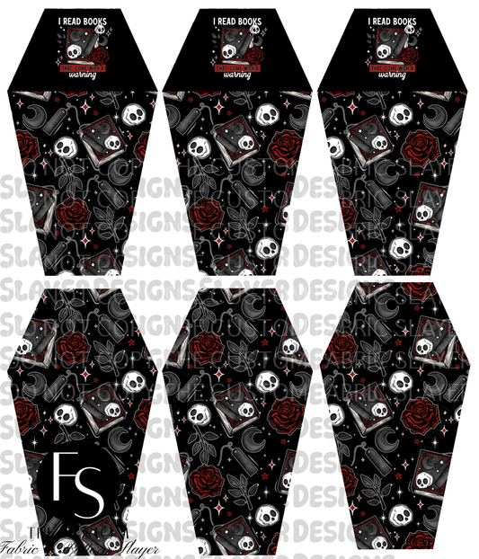 COFFINPOUCH06 - Cut and Sew Square Pouch FABRICSLAYER - Preorder