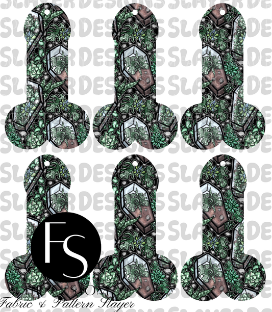 COCKMARK14 - Cut and Sew Bookmarks FABRICSLAYER - Preorder