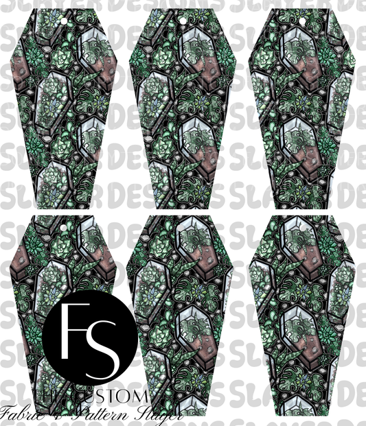 COFFINMARK15 - Cut and Sew Bookmarks FABRICSLAYER - Preorder