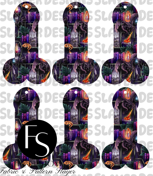 COCKMARK15 - Cut and Sew Bookmarks FABRICSLAYER - Preorder