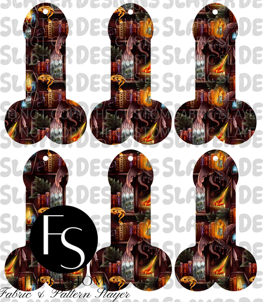 COCKMARK16 - Cut and Sew Bookmarks FABRICSLAYER - Preorder