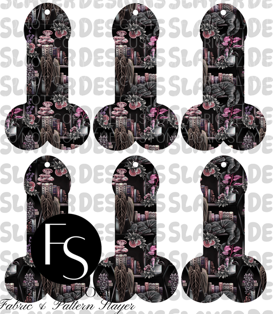 COCKMARK17 - Cut and Sew Bookmarks FABRICSLAYER - Preorder