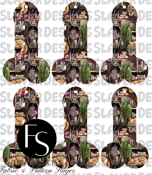 COCKMARK18 - Cut and Sew Bookmarks FABRICSLAYER - Preorder