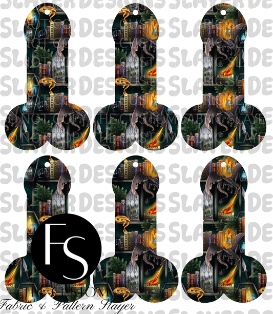 COCKMARK19 - Cut and Sew Bookmarks FABRICSLAYER - Preorder