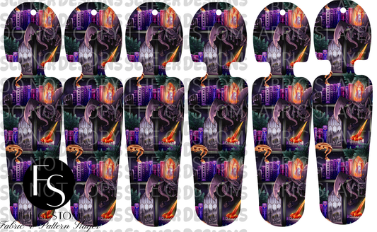 VIBRATEMARK08 - Cut and Sew Bookmarks FABRICSLAYER - Preorder