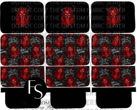 CARD009 - Cut and Sew Card Wallet FABRICSLAYER - Preorder