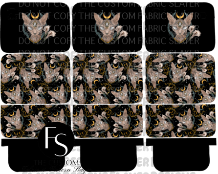 CARD011 - Cut and Sew Card Wallet FABRICSLAYER - Preorder