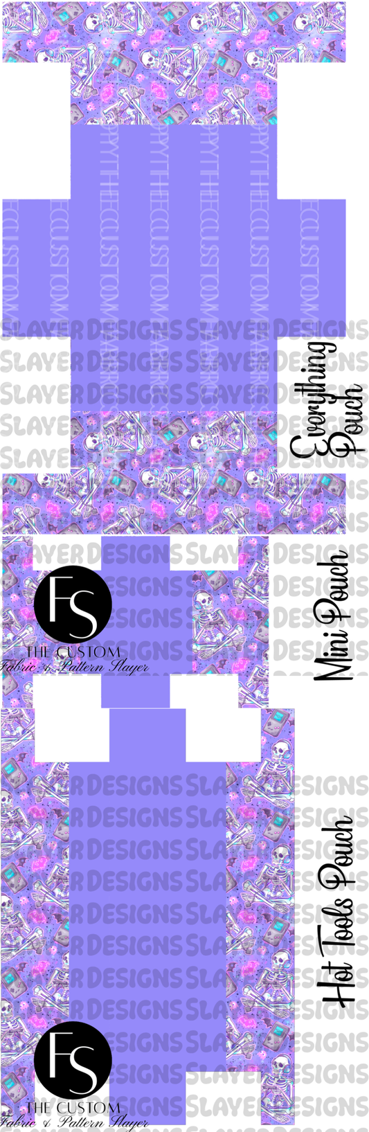 BOXYSET044 - Cut and Sew Boxy Pouch FABRICSLAYER - Preorder