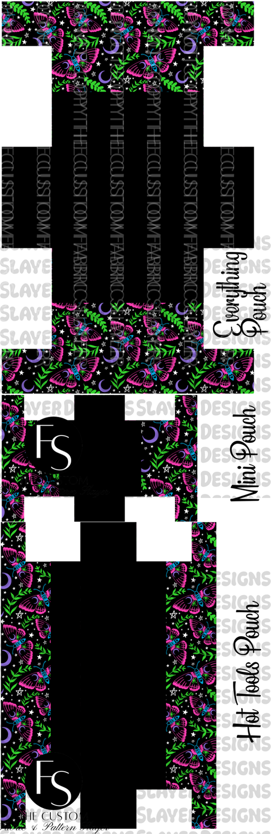 BOXYSET043 - Cut and Sew Boxy Pouch FABRICSLAYER - Preorder