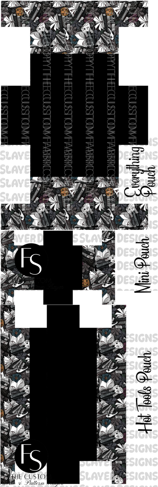 BOXYSET042 - Cut and Sew Boxy Pouch FABRICSLAYER - Preorder