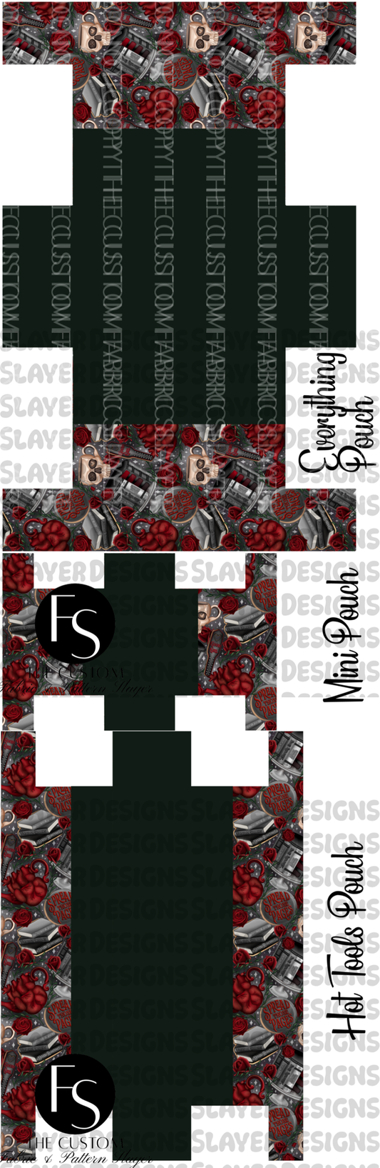 BOXYSET041 - Cut and Sew Boxy Pouch FABRICSLAYER - Preorder