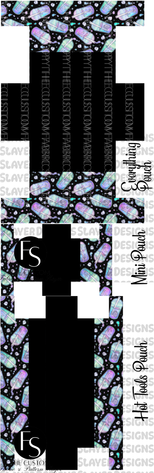 BOXYSET039 - Cut and Sew Boxy Pouch FABRICSLAYER - Preorder